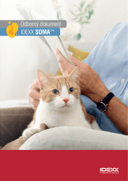 Odborný dokument IDEXX SDMA™