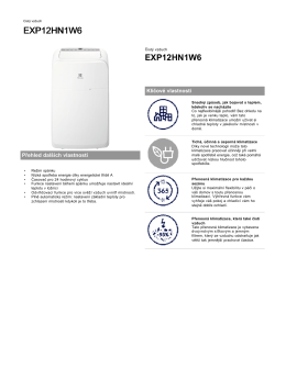 EXP12HN1W6 - Electrolux