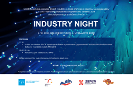 industry night - Českomoravská elektrotechnická asociace