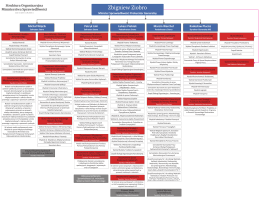 Graficzna struktura organizacyjna Ministerstwa Sprawiedliwości