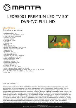 led95001 premium led tv 50" dvb-t/c full hd