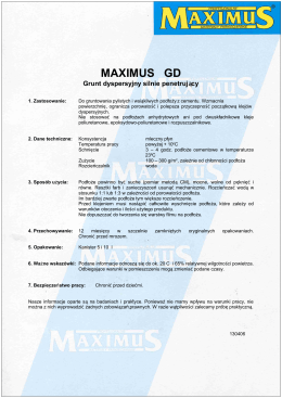 maximus gd - Parkiet.pl