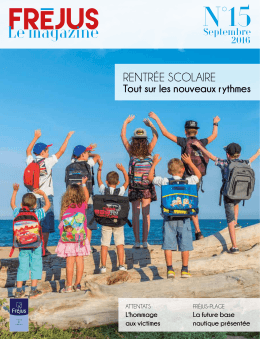 Le magazine - Site officiel de la ville de Fréjus