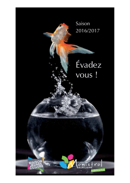 Voir la plaquette 2016 / 2017 - Mairie de Monistrol-sur