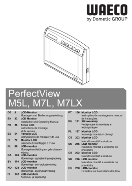 PerfectView M5L, M7L, M7LX - Re