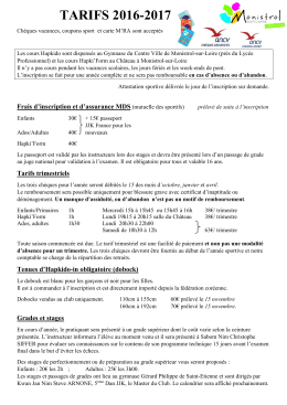 tarifs 2016 monistrol OK