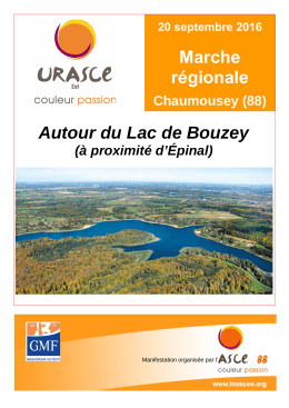 Marche régionale Autour du Lac de Bouzey