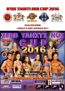 inspection report ifbb tahiti nui cup 2016