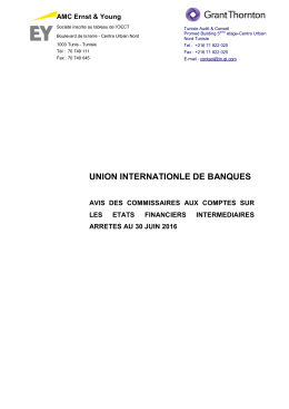 union internationle de banques