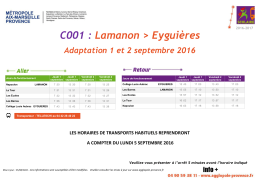 C001 : Lamanon > Eyguières