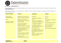Voir l`offre - Talentissim | Cabinet de recrutement