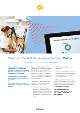 CLM System – Online Guldmann CLM System