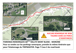 Parking remorques Rallye Mon-Blanc Morzi[...] - Rallye Mont