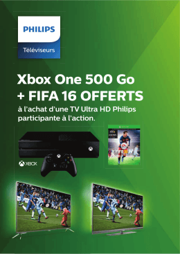 Xbox One 500 Go + FIFA 16 OFFERTS