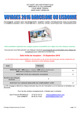 Echange-chèquesvacances-V1 - CE Ouest UES Assystem France