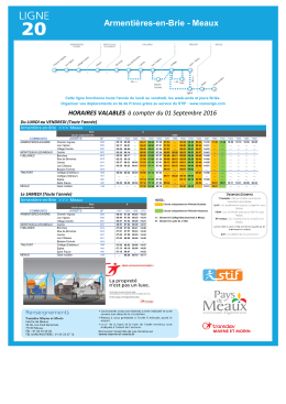 Armentières-en-Brie - Meaux - Transdev