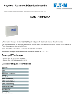 EAS - 150/12Ah