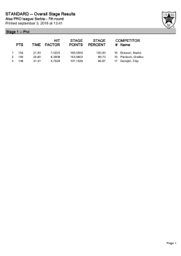 7th round AP league STAGES