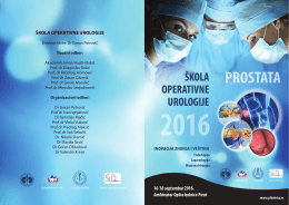 škola operativne urologije