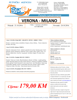 Verona – Milano