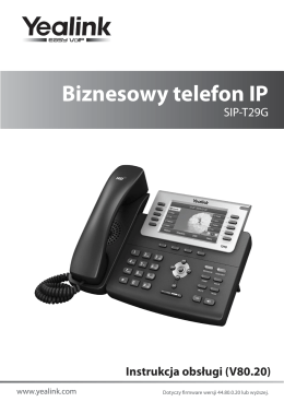Biznesowy telefon IP