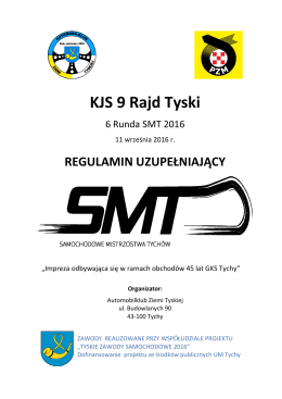 KJS 9 Rajd Tyski - Automobilklub Ziemi Tyskiej
