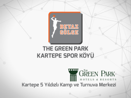 THE GREEN PARK KARTEPE SPOR KÖYÜ