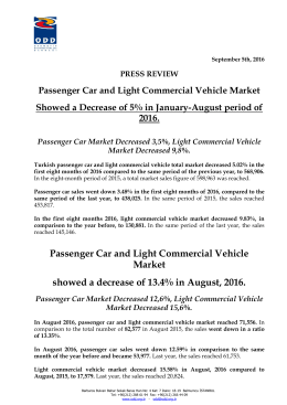 PRESS REVIEW Passenger Car and Light Commercial
