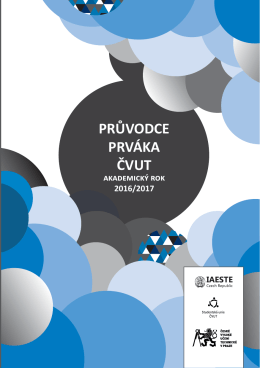 Průvodce prváka ČVUT 2016/2017 - České vysoké učení technické