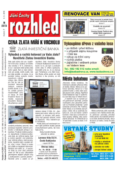 Strany 1–16 - Plzeňský ROZHLED