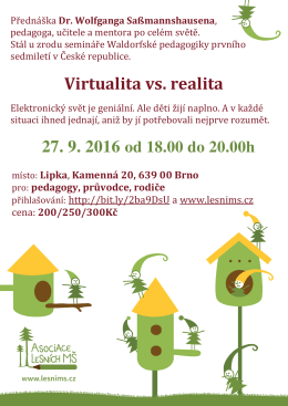 Virtualita vs. realita