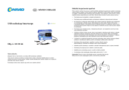 USB osciloskop Smartscope Obj. č. 141 01 66