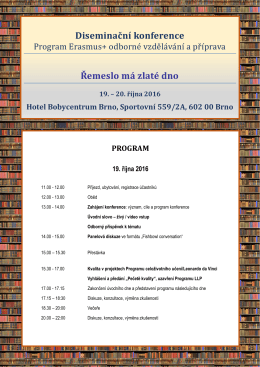Program_Diseminační konference_Brno
