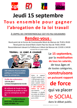 tract - CGT Landes