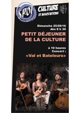 Spot Septembre 2016.indd - Centre culturel de Soumagne