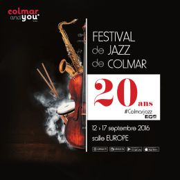 Programme détaillé du festival de jazz de Colmar