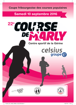 Libretto Course de Marly 2016