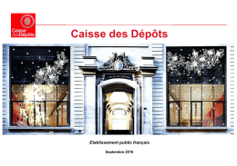 consulter (pdf, 1.51 Mo) - Groupe Caisse des Dépôts