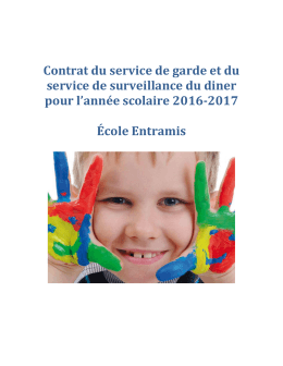 Contrat 2016-2017 - Accueil - Commission scolaire des Affluents