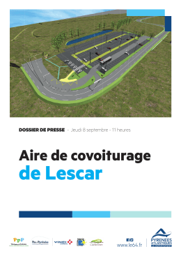 Aire de covoiturage - Le département des Pyrénées