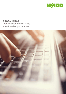 easyCONNECT Transmission sûre et aisée des données