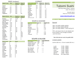 pdf: 140kb - Tubomi Sushi Lachine