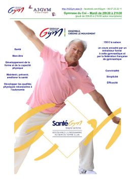 0173 – Prospectus Santé Gym Senior sept 2016 Web