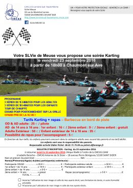 SLVie 14 - Karting à Chaumont - 23 09 16
