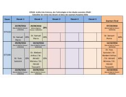 Cours Dr. Samuel Pierre 20% Dr. Samuel Pierre 20% Dr
