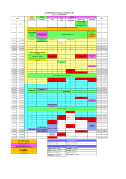 calendrier pedagogique 2016-2017