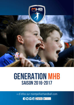 generation mhb - Montpellier Handball