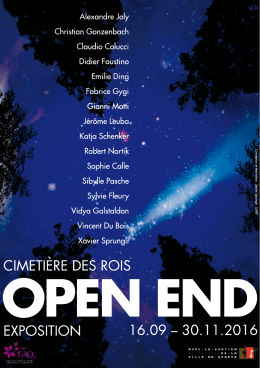 Exposition OPEN END - flyer