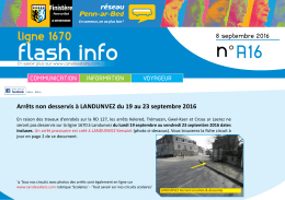 flash info - Landunvez