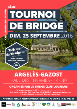 argelès-gazost - Comité de Bridge de l`Adour